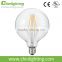 Indoor Led Lighting Bulbs G95 With CE RoHS UL Certificated 5W Lighting Filament Bulbs