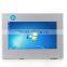 10 inch embedded low-power cpu win ce system industrial panel pc price for Windows XP/7/8