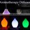 Glass Cover Electronic Aroma Diffuser With Coloful LED Light