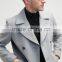 2016 OEM design high quality men custom made wool coat