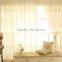 Fashion Design 100%Polyester Woven Window Decoration Organza Curtain