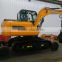 Used hydraulic excavator 8 ton,8 ton wheel excavator,crawler digger