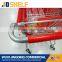 150L american style supermarket plastic shopping trolley cart