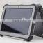 10.1'' inch window s rugged tablet pc with 1.3-1.83GHz quad core cpu and fingerprint reader barcode scanner NFC