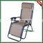 22mm*1mm Steel Frame Zero Gravity Folding Lounge Chair Adjustable Recliner Chair