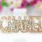 Alloy letters DIY alloy phone decoration alloy accessaries