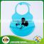 baby teething silicone bib special silicone baby bib with pouch dribbler bibs