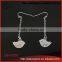 Latest silmple birds design hanging earrings
