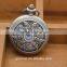 Retro bronze butterfly hollow pocket watch necklace chain
