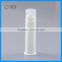 Transparent color 100g Empty plastic airless pump toothpaste bottle