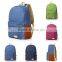 Women Girl Travel Mochila Satchel Shoulder School Bag Canvas Backpack Handbag