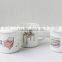 Wholesale antique takeaway coffee cups travel mug 8cm stainless steel custom enamel camping mug with logo printing