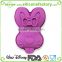Easter cute rabbit shaped 100% food grade silicone bake mould