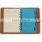 Plaro high quality a5 pu leather bound notebook