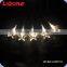 LIDORE Decorations Battery Operated Four-Pointed LED Falling Light Star