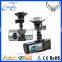 2.7'' TFT screen video recorder gps x3000 dual camera car camera