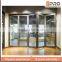 price china door frame exterior aluminum tempered glass bifold folding door