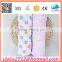 Colour printing Muslin Swaddle Baby Receiving Blanket, 100% cotton
