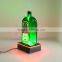 acrylic led wine bottle holder for one bottle