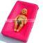 50pcs MOQ Breathable Cuddle Minky Bubble Diaper Pink Changing Mat Cover