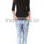 Distressed appeal Skinny Boyfriend Jeans (LOTX278)