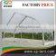 2014 New High quality multi-functional clear Curved exhibition tent 30m with white lining