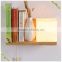 2016 New Desgin Nordic Style Bedroom Bedside Glass and Wood Material Fancy Wall Light, Small Night Light