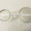 200ml food grade clear glass drinking empty cup with handle