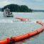 Soild Float PVC Oil spill containment Boom