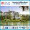 Eco-friendly luxury prefab house villa / Green prefab steel house made in china