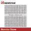Newstar White Marble Honed Bathroom Backsplash Shower Walls Tile Mosaic