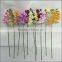 8 flower heads mini orchid flowers artificial