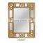 Fancy Gold Leaf Polyresin Wall Mirror on Sale