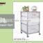 High Quality Furniture Drawer Rack With Wheels Rolling Trolley Storage Drawer Carts