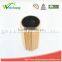 WCJ619 New design great kitchen helper plastic + bamboo knife holder hot sale