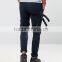 Custom Guangzhou Manufacturer OEM 100% Cotton Twill Breathable Functional Cargo Pocket Strap Design Men's Navy Work Pants