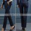 2017 new Korean female occupation with high-grade striped suit trousers pants straight legged trousers custom