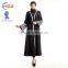 Zakiyyah E009 with stripes designer cuff abaya from moroccan kaftan dress long cardigan fashional burqa for sale