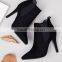 zm50266b autumn and winter high heel women short boot sexy trendy ladies shoe