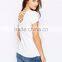 wholesale blank maternity t shirts with cross back