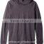 Plain custom cotton polyester gym men's long sleeve t-shirt
