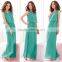 High quality long elegant Chiffon Dress seaside Beach Long Maxi Dress