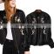 Runwaylover EY0985C Factory Baseball Jacket Collar Different Design Embroidery Women Jackets New Arrivals