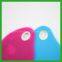 Contoured Shape Bowl Silicone Scraper Spatula, Pastry Scraper/Heat Resistance Silicone Baking Scraper/ Silicone Cake Scraper