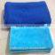 Hot sale solid color polyester coral fleece blanket
