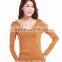 blue modal muslim subcoat/women long sleeve muslim modal t shirt/ women muslim bodysuit