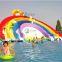 Rainbow water slide
