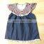 Yawoo Flutter Sleeve Tunic Dress Baby Clothing Brands Little Girls Designer Dresses