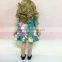 Custom vinyl doll with Africa printed clothes on sale