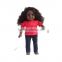 18 inch balck girl doll with vinyl wholesale 2017